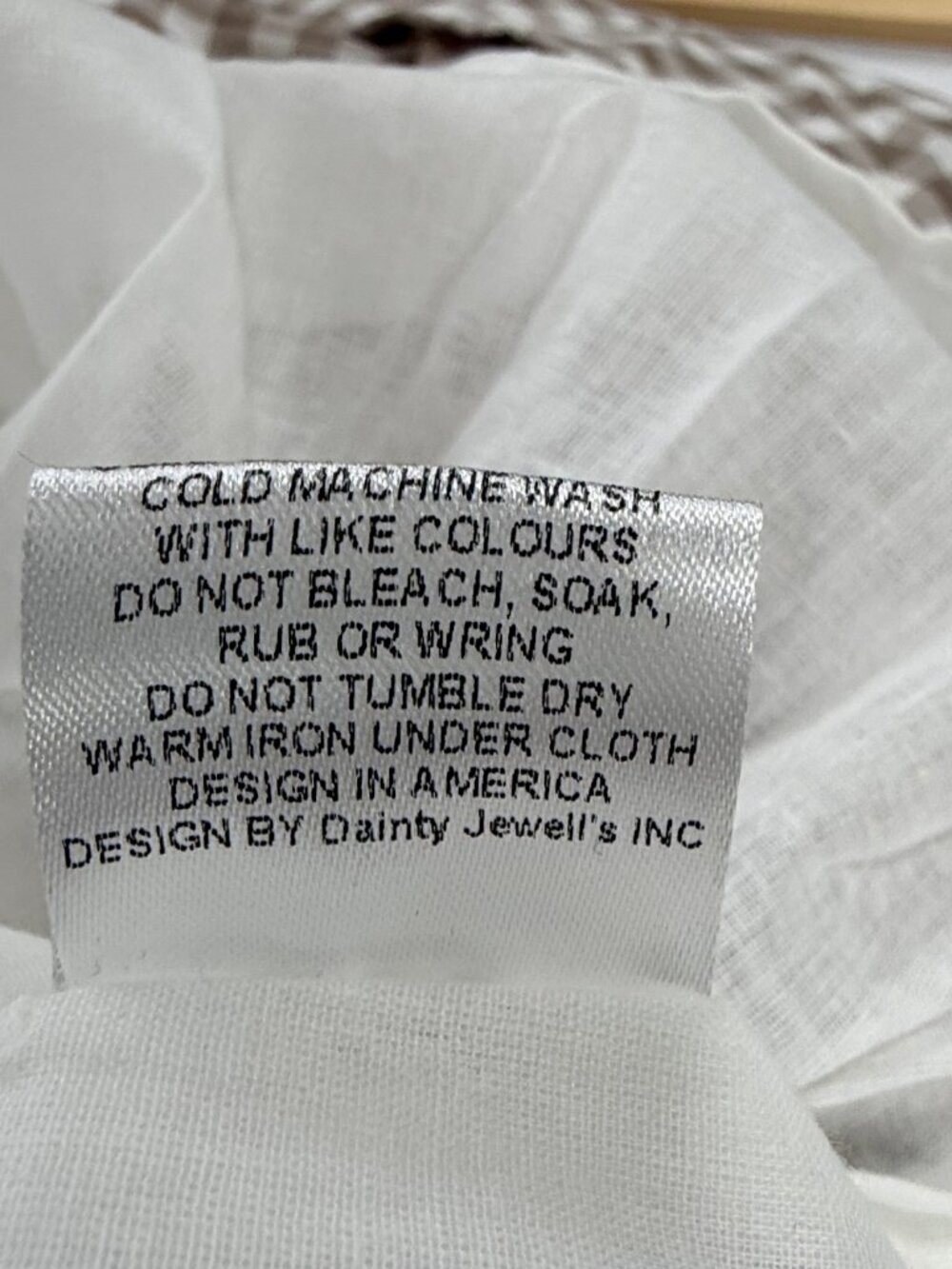 NWT Dainty Jewells Gingham Maxi Skirt Pleated Womens Plus 3XL Lined - Picture 9 of 9